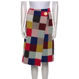 ST. JOHN FRTW ‘19 Colorful Patchwork Women's Skirt
